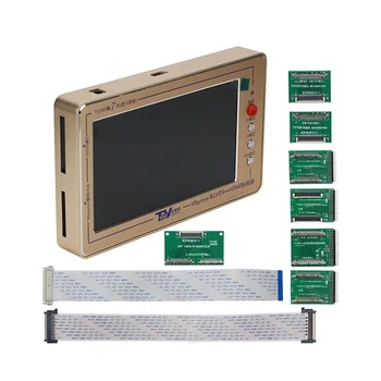 Преобразователь материнской платы TV160 с 7-дюймовым дисплеем 1024X600 Тестовый Инструмент Комплект 7-й серии Поколения Vbyone LVDS в HDMIS US Plug 10