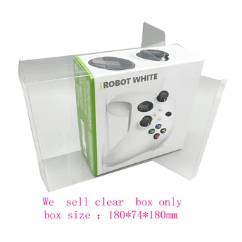 Прозрачная коробка с ПЭТ-крышкой для XBOX серии X XSX игровой контроллер коробка для хранения игрового красочного дисплея для хранения 1
