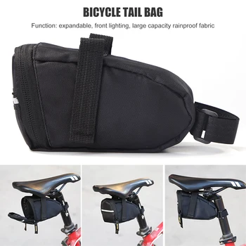 Прочные велосипедные сумки, многофункциональная велосипедная седельная сумка, непромокаемая задняя сумка для хранения подседельного штыря MTB, велосипедное снаряжение, велосипедная сумка