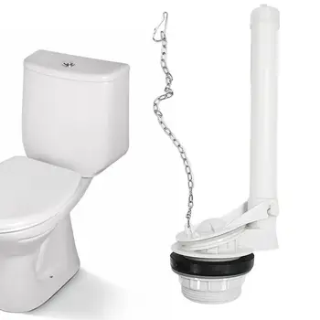 Регулируемый клапан для смыва в туалете Высокопроизводительный клапан для смыва с хорошей герметизацией Регулируемый впускной клапан в туалет для ванной комнаты 3
