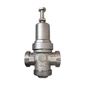 редукционный клапан Редукционный клапан для воды из нержавеющей стали Регулирующий клапан DN15 1/2 Косвенный 12