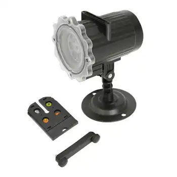 Светодиодная лампа для проектора, вращающаяся водонепроницаемая лампа для проектора, декоративная лампа для проектора в помещении, ЕС 100-240 В