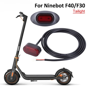 Светодиодный Задний Фонарь Скутера Smart Tail Кабель Для Ninebot F30 F40 Электрический Скутер Light Велоспорт Сигнальная Сигнальная Лампа Задний Фонарь 11