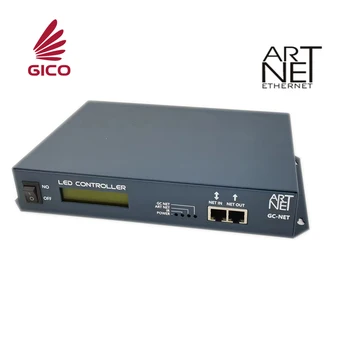Светодиодный контроллер Контроллер освещения на основе протокола ART-NET Обеспечивает стандартные 8 наборов выходных сигналов DMX512 12