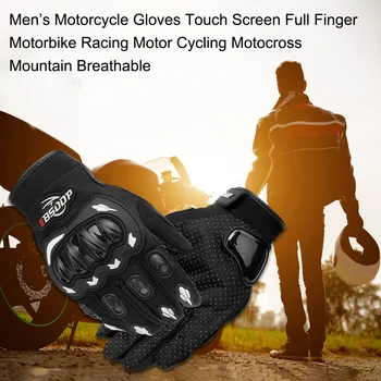 Сенсорный экран Мотоциклетные перчатки Мотогонки Мотокросс Горный Дышащий M/L/XL Motor Guantes Аксессуары 3