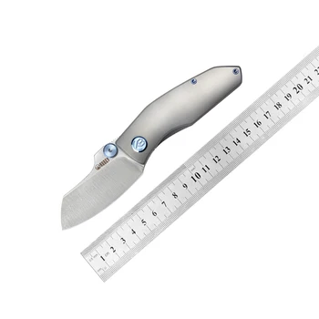 Складной нож Kubey kb285 Monsterdog M390 со стальным лезвием и титановой ручкой EDC-нож 1