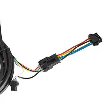 Соединитель велосипедного кабеля Небольшое Безопасное быстрое подключение наружных принадлежностей Кабель-адаптер для велосипеда Кабель-адаптер для панели электронного велосипеда 1