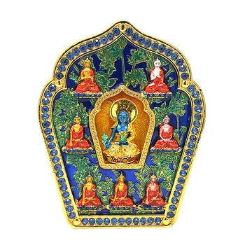 Статуя Будды медицины Древнего Китая по фен-шуй 17