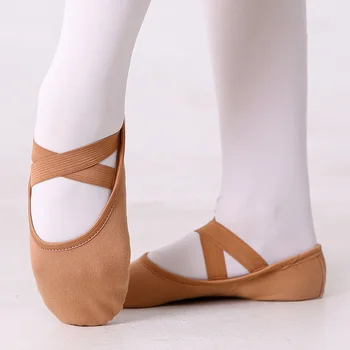Танцевальная джазовая обувь, балетные туфли для женщин, детская танцевальная обувь для женщин, детская эластичная танцевальная обувь для взрослых