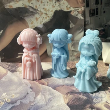 Украшения для гипсовых кукол своими руками силиконовая форма для росписи гипсовых кукол форма для артефактов из смолы 13