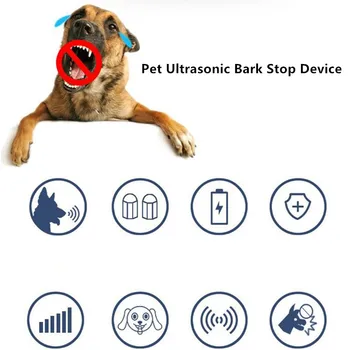 Ультразвуковое устройство для остановки лая домашних животных, Экологически Чистая Электроника для домашних животных, Устройство для дрессировки собак, Ветеринарный Ошейник для собак, Товары для домашних животных 8