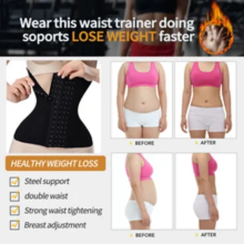 Утягивающая одежда waist trainer женский корсет послеродовой корсет для контроля талии trainer 4