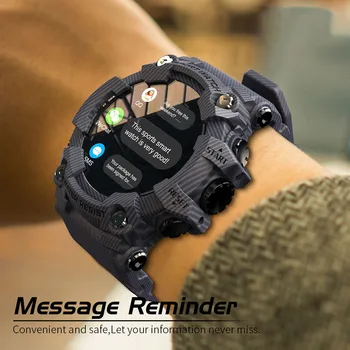 Фитнес-трекер Bluetooth Смарт-часы, пульсометр, мультиспортивный режим, ip68, водонепроницаемые телефонные часы для использования на открытом воздухе для Android 12