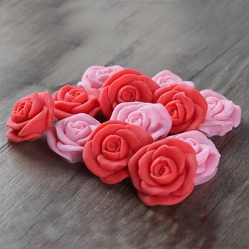 Формы для мыла ручной работы, силиконовые формы в форме 3D розы, декоративный инструмент для изготовления свадебных сцен 1