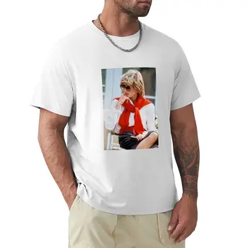 Футболка принцессы Дианы 1980-х годов, графическая футболка, эстетическая одежда, черная футболка, мужские графические футболки, большие и высокие 10