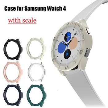 Чехол для ПК Samsung Galaxy Watch 4 5 40 мм 44 мм Рамка бампера с защитной пленкой для экрана watch4 5 11