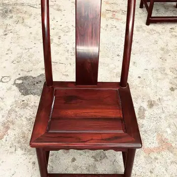 Широколистная Далбергия Маленький Официальный стул для шляп Индонезийские кислые ветки Детский стул со спинкой из красного дерева Традиционный китайский 3