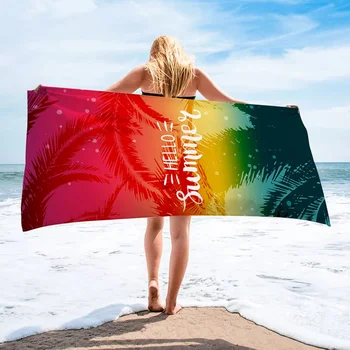Элегантное удобное дышащее пляжное полотенце, женская длинная юбка с шелковым принтом, обернутое бикини, покрытое солнцезащитным одеялом 1